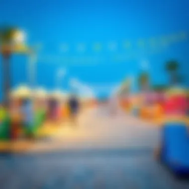 Recreational activities at Al Hudayriyat Beach vibrant atmosphere