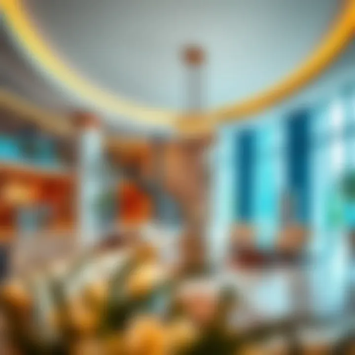 Chic Lobby of Al Manar Grand Hotel Apartment Elegant lobby showcasing modern design and amenities