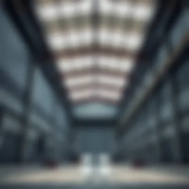 Interior of a Modern Warehouse in Al Quoz Interior of a modern warehouse available for rent in Al Quoz