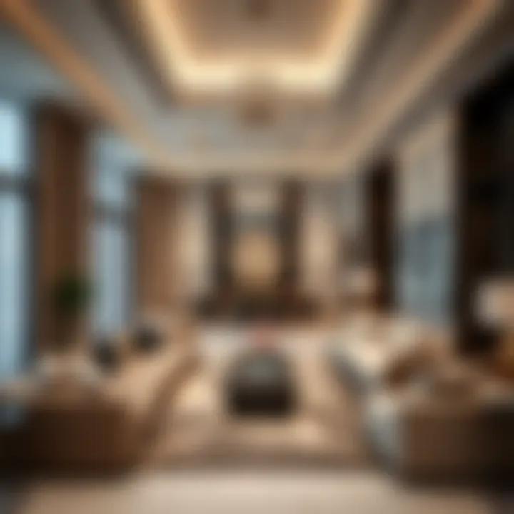 Elegant interior of a Bint House showcasing luxury design