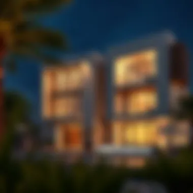 A modern Bint House reflecting investment potential in Dubai's real estate market