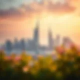 Stunning skyline of Dubai showcasing luxury properties