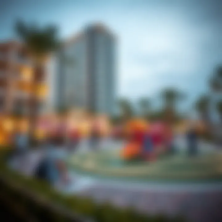 Recreational Spaces: A Playground for Singles A bustling recreational area that attracts singles in Dubai