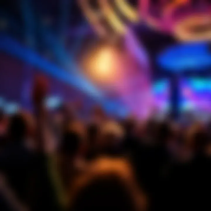 Celebration of a big ticket draw event
