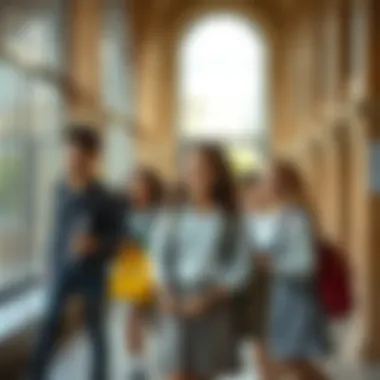 Navigating Educational Choices for Expat Families Parents exploring school options in Dubai