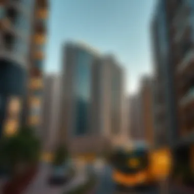 Luxury Apartment Buildings in Dubai View of luxury apartment buildings in Dubai