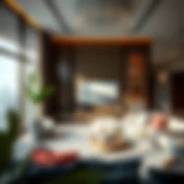 Modern Living Room Interior Modern living room interior of a Dubai apartment