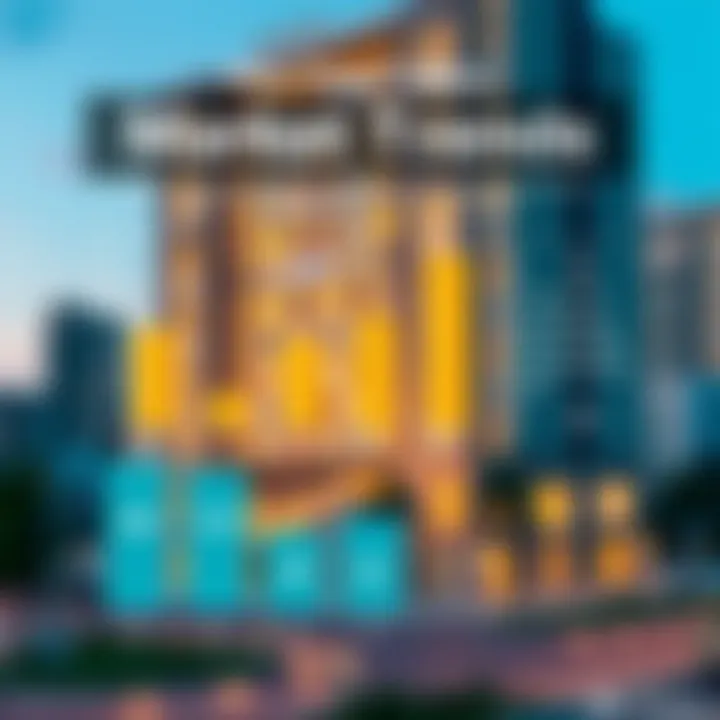 Infographic displaying market trends for Dubai real estate