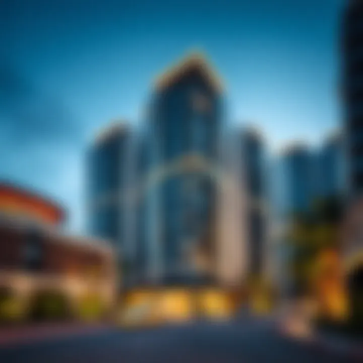 Architectural Elegance: The Essence of Dubai Condominiums Modern architectural design of a luxury condominium