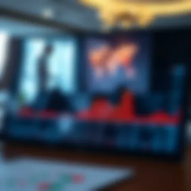 Analysis of Currency Fluctuations Financial chart showing currency fluctuations