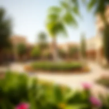 Vibrant Community Spaces in Damac Hills 2 Verona Lush green landscape and community spaces in Damac Hills 2 Verona
