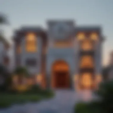 Architectural Mastery of Damac Properties Elegant exterior of a Damac property in Dubai