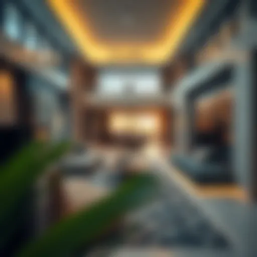 Luxury living space showcasing innovative design