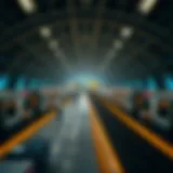 Detailed layout of DMCC Metro Station