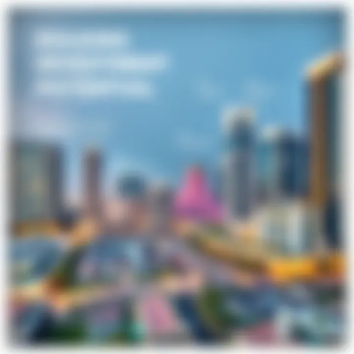 Infographic depicting investment opportunities in Dubai Commercity