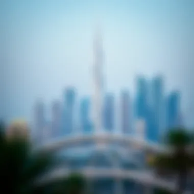Investing in Dubai: A Financial Hub Dubai skyline with financial district in view