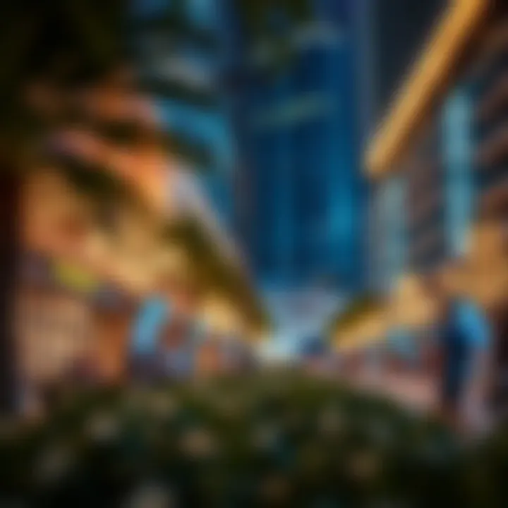 Community Integration in Emaar's Vision for Downtown Vibrant community spaces created by Emaar in Downtown Dubai