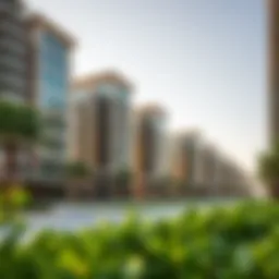 Architectural design of Emaar The Greens