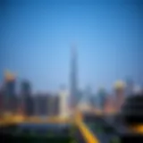 Stunning skyline showcasing Dubai's real estate development