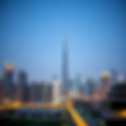 Stunning skyline showcasing Dubai's real estate development