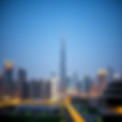 Stunning skyline showcasing Dubai's real estate development