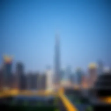 Dubai's Iconic Skyline and Real Estate Growth Stunning skyline showcasing Dubai's real estate development