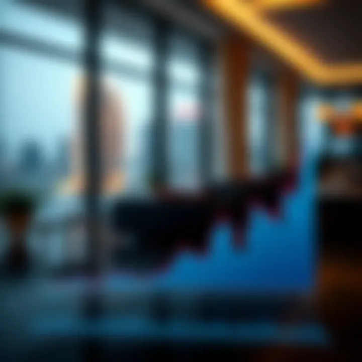 Investment Opportunities: Analyzing Market Trends Market trend graph illustrating investment opportunities in Dubai