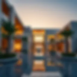 Stunning architectural design of Equiti Al Furjan showcasing modern aesthetics