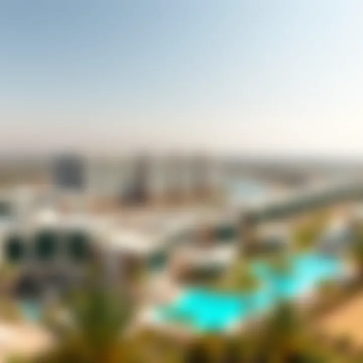 Panoramic View of Equiti Al Furjan Panoramic view of Equiti Al Furjan highlighting its strategic location within Dubai