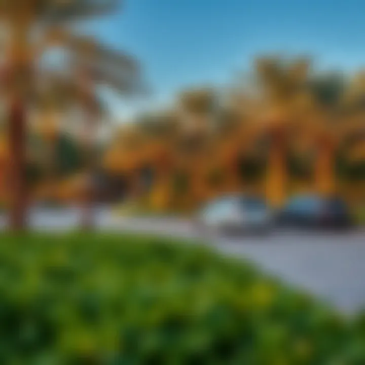 Green Spaces in Bur Dubai Beautiful parks and green spaces enhancing urban living
