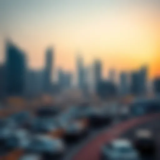 Stunning skyline of Bur Dubai showcasing modern architecture