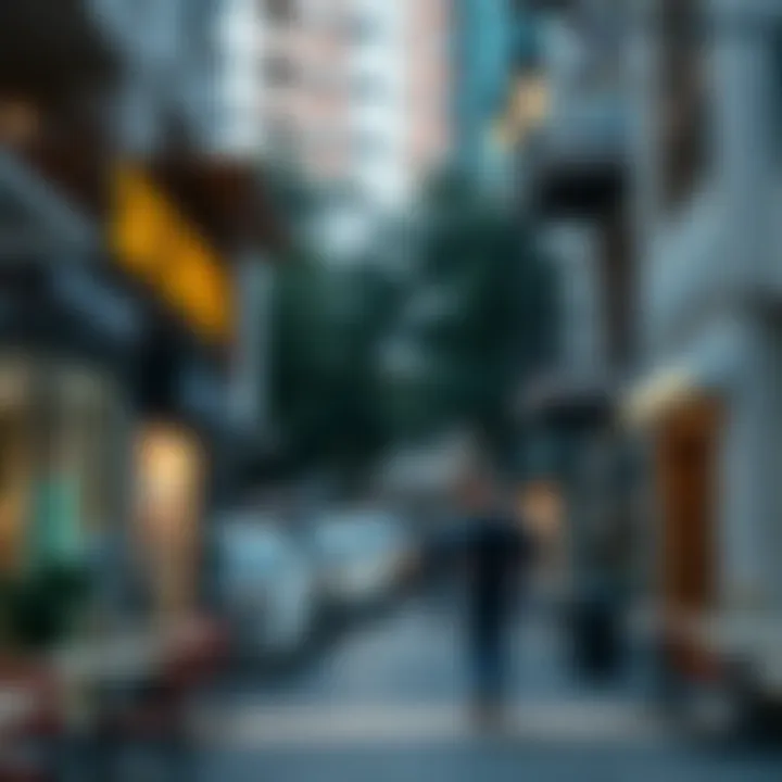 Diverse Shopping Options in Karama Local shopping area showcasing diverse shops and cafes