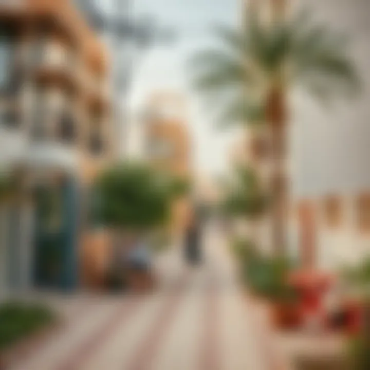 Vibrant community spaces in Dubai neighborhoods