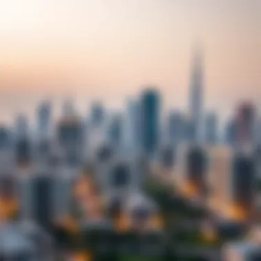 Stunning skyline of Dubai showcasing affordable housing options
