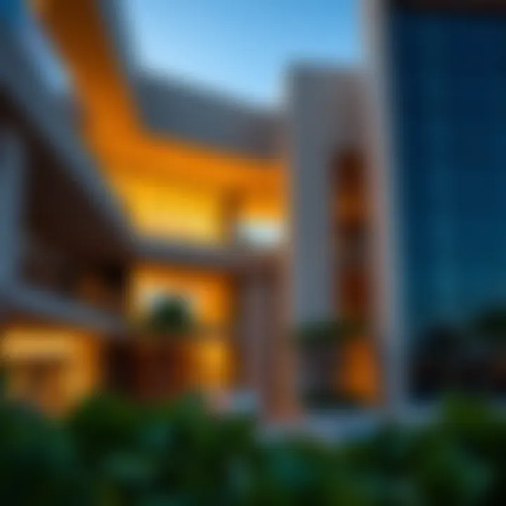 Modern architectural design of Al Ghurair Properties
