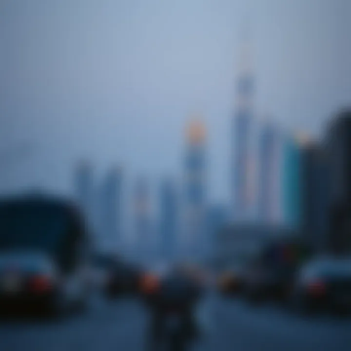 Stunning skyline of Muraqqabat showcasing Al Ghurair Properties