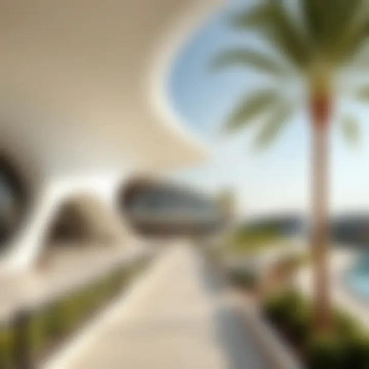 Innovative Architecture in Al Hiba Futuristic architectural design in Al Hiba