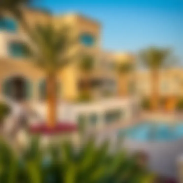 Community amenities in Al Jurf Garden, featuring recreational areas and parks