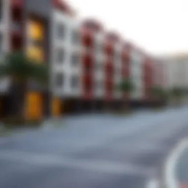 Residential Opportunities in Al Qusais Modern residential building in Al Qusais highlighting real estate opportunities