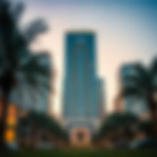 Stunning architectural view of the Al Waleed Building