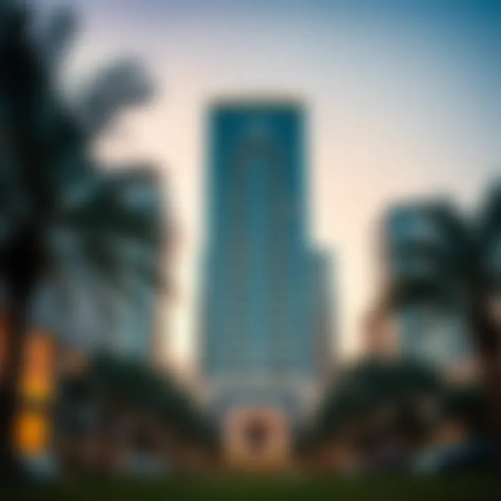 Architectural Design of Al Waleed Building Stunning architectural view of the Al Waleed Building