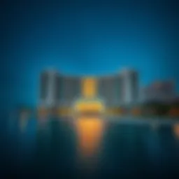 Stunning view of Andaz Palm Jumeirah's architectural design