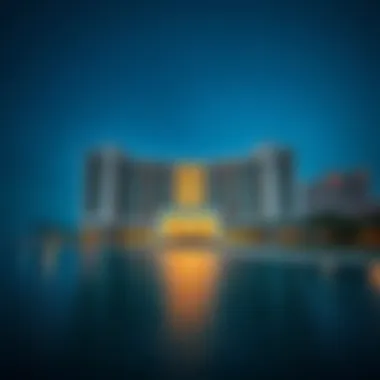 Architectural Marvel of Andaz Palm Jumeirah Stunning view of Andaz Palm Jumeirah's architectural design