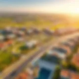 Lush Landscapes of Arabian Ranches 2 Aerial view of Arabian Ranches 2 showcasing its lush landscapes and modern architecture