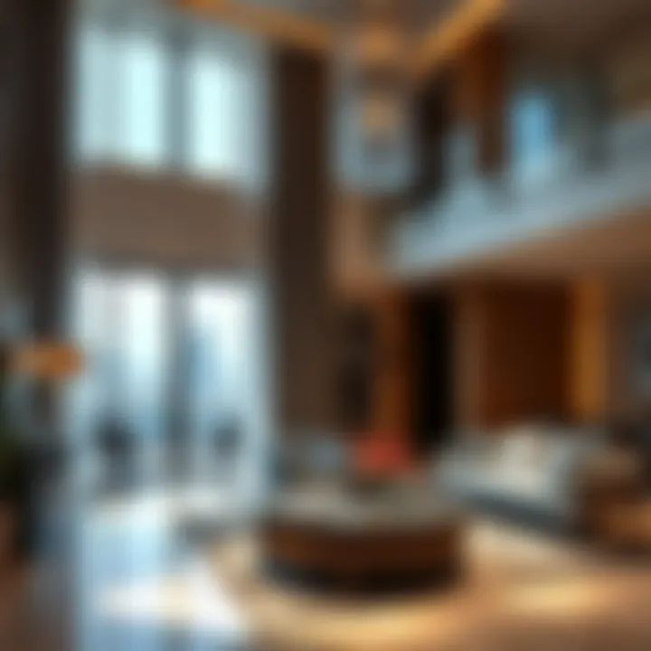 Luxurious Interior Spaces of Azizi Developments A luxurious Azizi Developments property interior