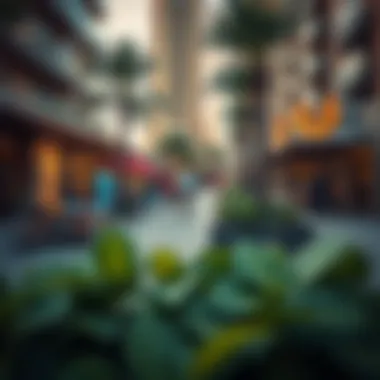 Vibrant community life in Marina Dubai featuring local amenities