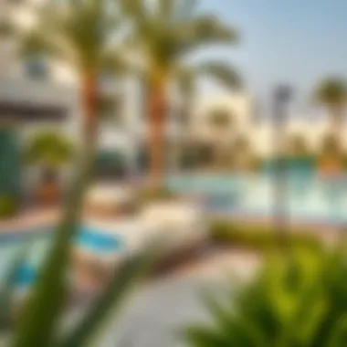 Community Amenities at Bliss 2 The vibrant community amenities at Bliss 2, including swimming pools and recreational areas.