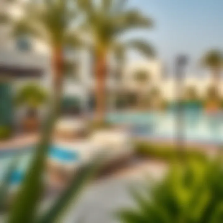 Community Amenities at Bliss 2 The vibrant community amenities at Bliss 2, including swimming pools and recreational areas.
