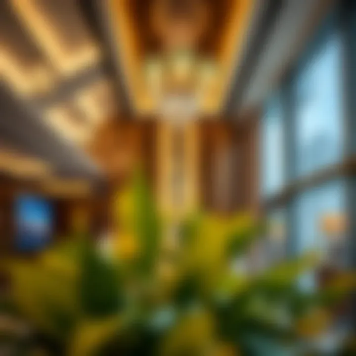 Interior Design Features of Regal Tower Interior design elements and fixtures of Regal Tower