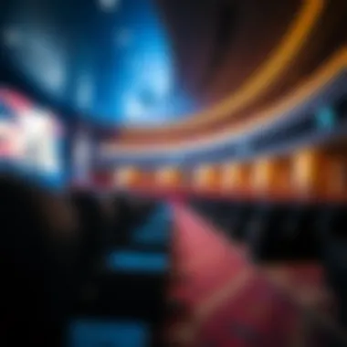 State-of-the-Art Interior of Emirates Mall Cinema Inside Emirates Mall cinema featuring advanced technology and seating